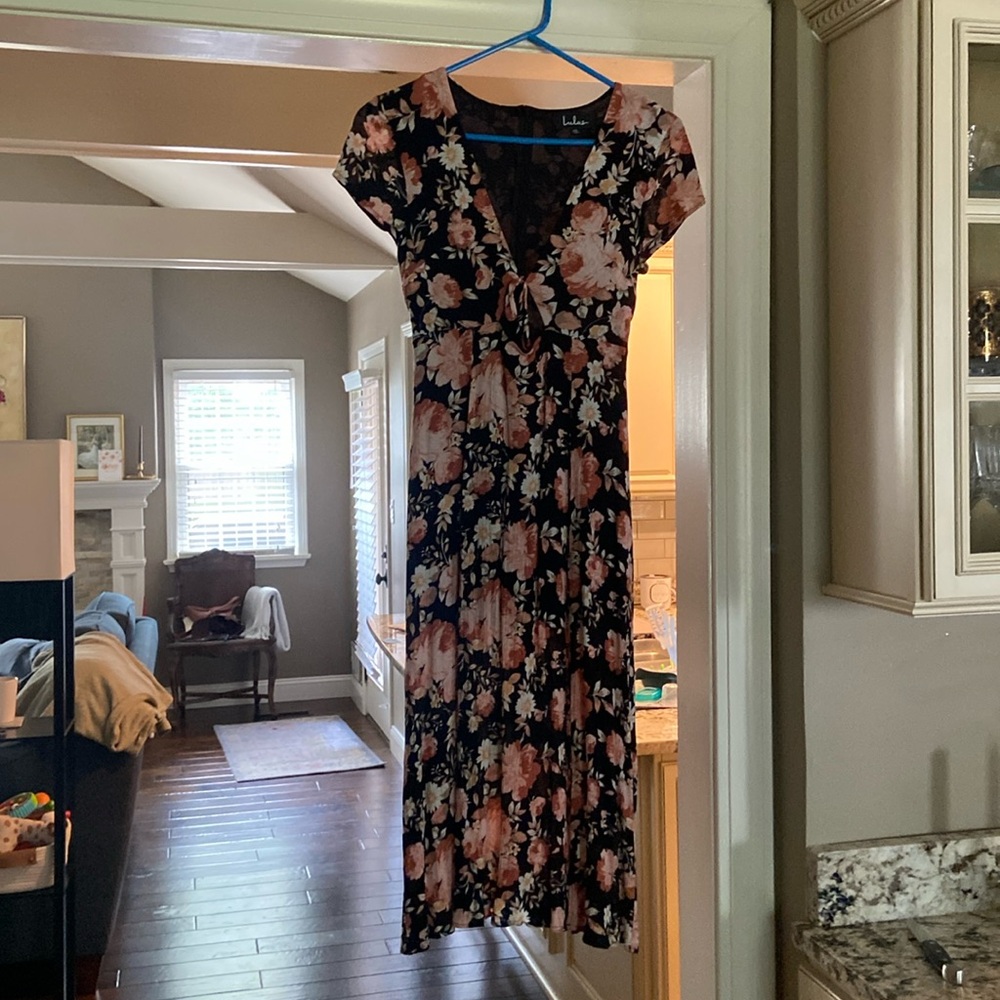 Lulus Floral dress, worn once to derby party